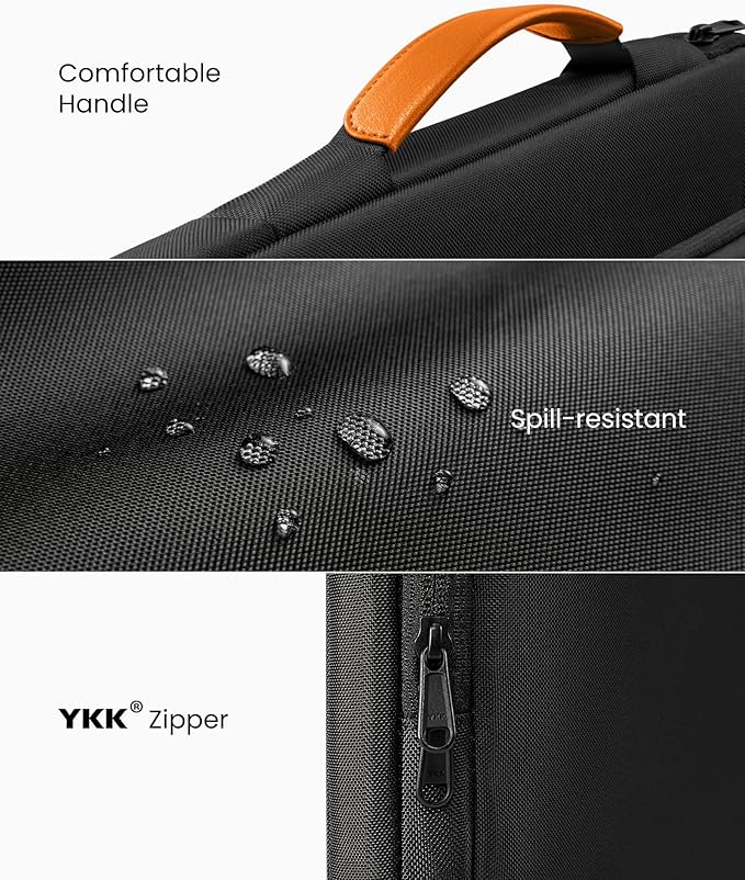 tomtoc 360 Protective Laptop Carrying Case for 15.6 Inch Acer Aspire 5 Slim Laptop, 15.6-16 Inch ASUS Strix G16/G15, Dell XPS 17, More Dell Lenovo ThinkPad 15 Inch Chromebook
