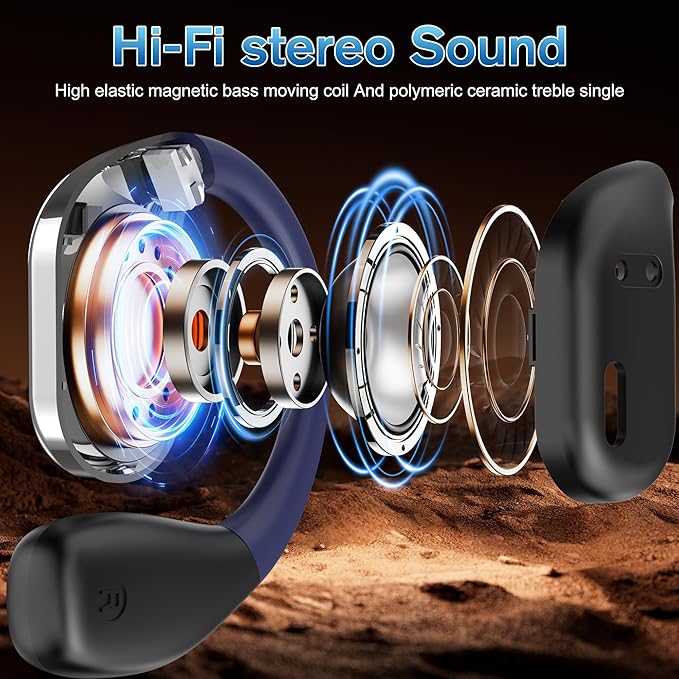 AI Language Translation Earbuds, Translator Earbuds Real Time with iOS & Android, Noise Cancelling,144-Language Bluetooth Headphones Translating Device for Travel and Business