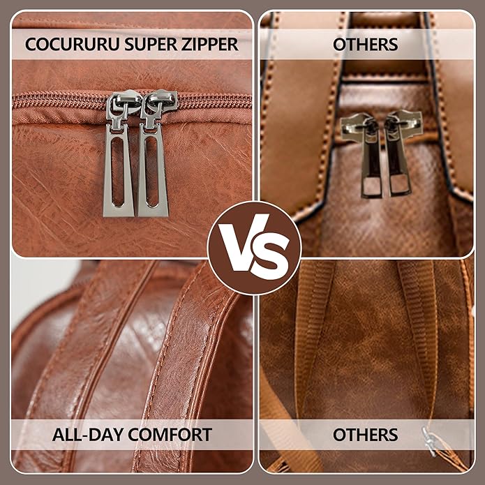 Women Backpack Purse PU Leather Anti-theft Casual Shoulder Bag Fashion Ladies Satchel Bags