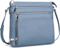befen Genuine Leather Crossbody Bags for Women, Lightweight Medium Anti-Theft Shoulder Purse with Built in RFID Wallet
