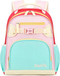 Cute Mini Toddler Backpacks for Girls 2-4 Little Kids Backpack preschool Bookbag (Aqua Pink Red)