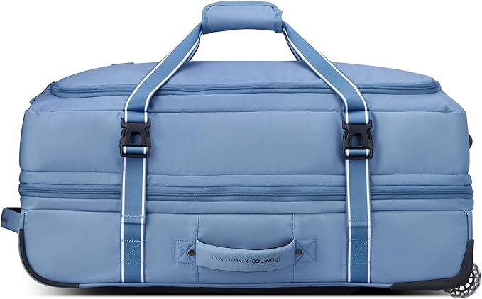 florence by mills Women's Two Wheel Rolling Travel Duffle Bag