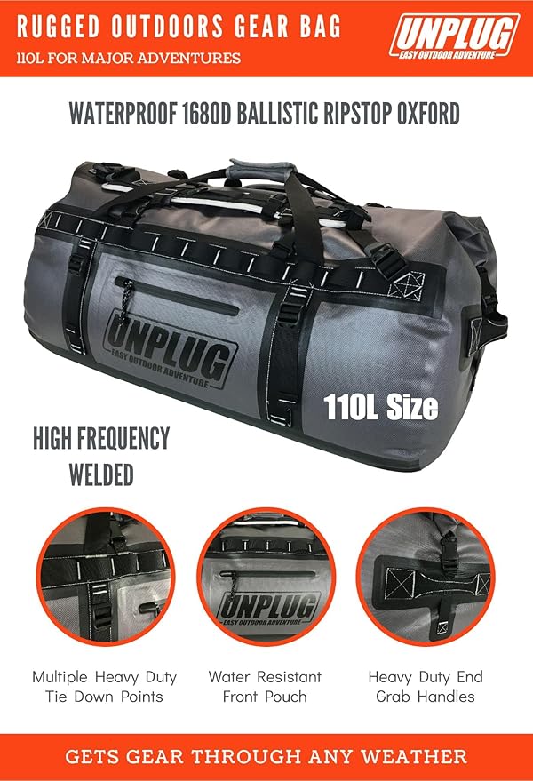waterproof bags for camping duffle bag waterproof duffle bag backpack for travel 90l 60l 70l duffel duffle bag waterproof duffle bags for travel backpack duffel travel duffel bag backpack (110L SG)