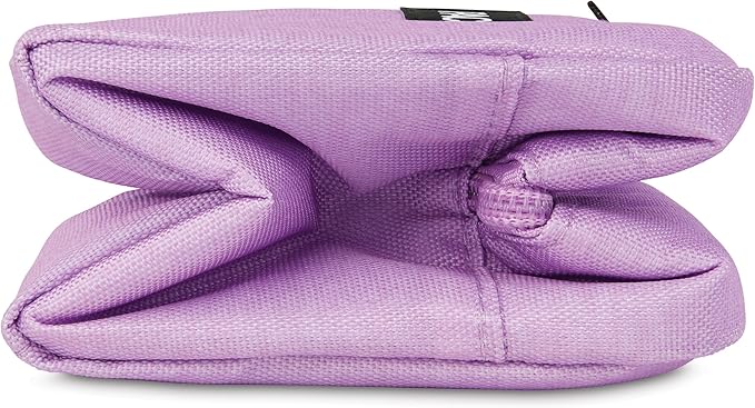 PackIt Freezable Snack Box, Lavender, Built with ECOFREEZE Technology, Collapsible, Reusable, Zip Closure with Buckle Handle, Designed For Work Snacks, Fresh Snacks On the Go, Adults, and All Ages