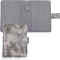 Melsbrinna Premium Leather Passport Holder Covers Case, Waterproof Rfid Blocking Travel Wallet Passport Holder with Pen Holder, Cute Passport Book for Women/Men
