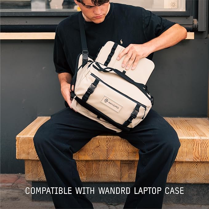 WANDRD ROGUE V1 6L Sling: Compact Camera Sling and Crossbody Bag with Fast Access, 3-Way Carry– Lightweight Everyday Bag Great for Travel, Photography, and Daily Use (Yuma Tan)