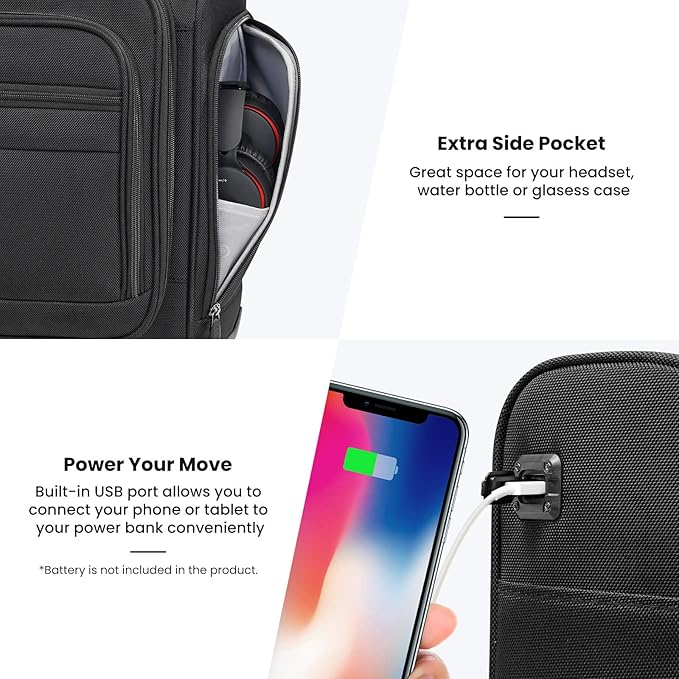 Coolife Underseat Carry On Luggage Suitcase Softside Lightweight Rolling Travel Bag Spinner Suitcase Compact Upright 4 Dual Wheel Bag