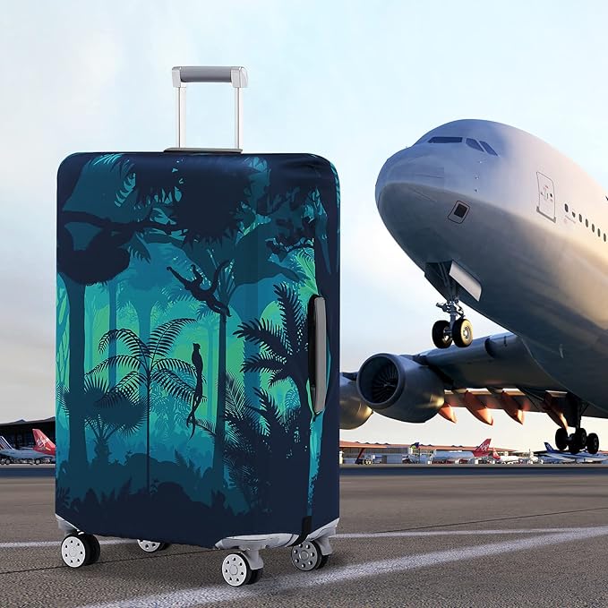 Travelkin Luggage Cover Washable Suitcase Cover Suitcase Protector Anti-scratch Suitcase cover Fits 18-32 Inch Luggage(XL for 29-32 Inch Luggage)