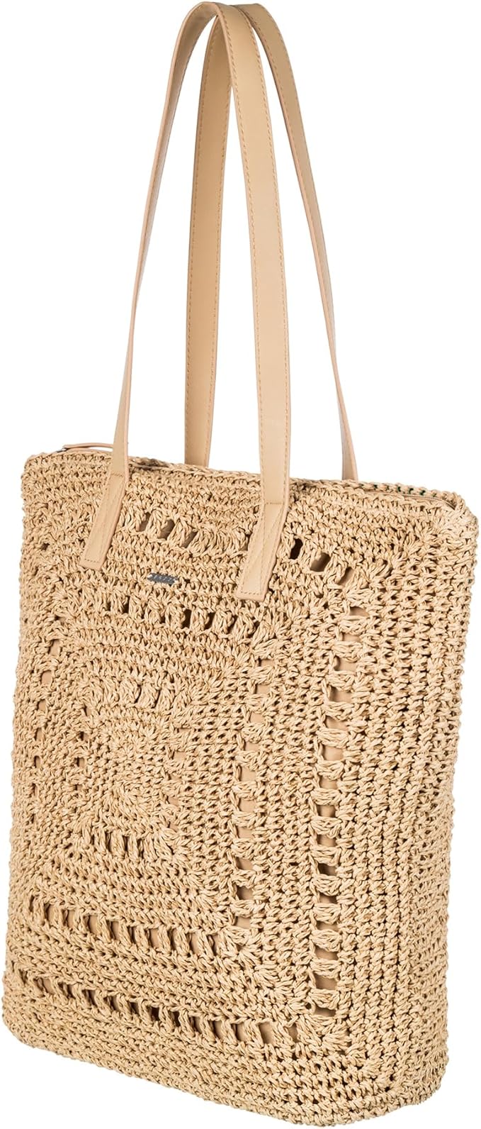 Roxy Women's Beach Tote Bag | Travel | Vacation | Straw | Lightweight | Breathable