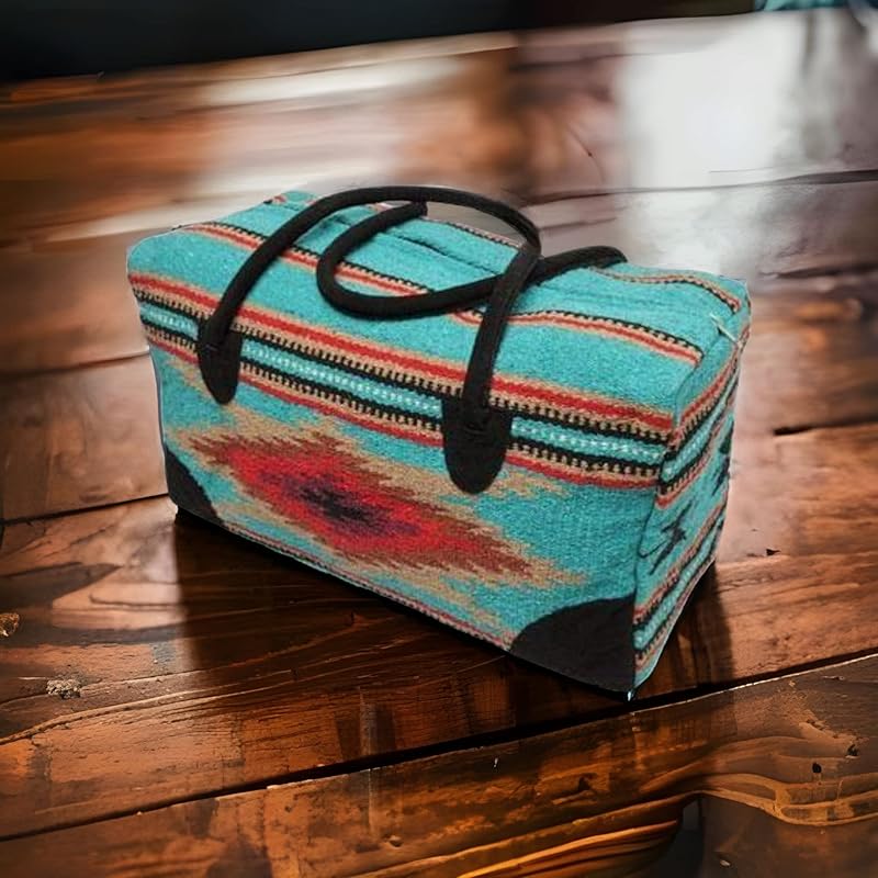 Southwestern Large Weekender Travel Bag Western Duffle Bag Boho Travel Bag (Campos)