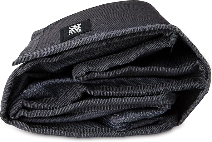 Packit® Freezable Lunch Bag, City Charcoal, Built with ECOFREEZE® Technology, Foldable, Reusable, Zip and Velcro Closure with Buckle Handle, Designed for Work Lunches and Fresh Lunch On the Go