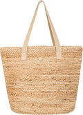 Roxy Women's Beach Tote Bag | Travel | Vacation | Straw | Lightweight | Breathable