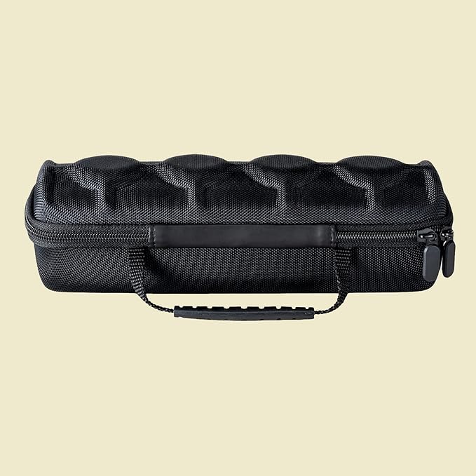 4 slots watch travel case roll, hard watch box storage organizer with soft foam pillows, fit up to 55mm face size watch(green microfiber lining)