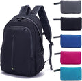 YZAOLL 25L Lightweight Packable Hiking Backpack Waterproof Hiking Daypack for Women Men Gym Backpack Travel Camping Vacation,Black