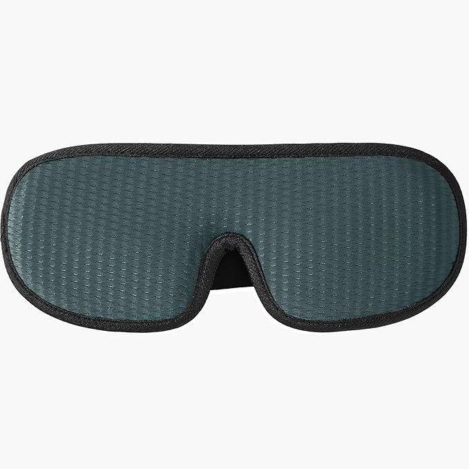 Sleep Mask for Men and Women 3D Contoured Eye Mask Patented Adjustable Light Blocking Night Mask for Sleeping (Green)