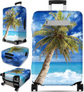 Slohif Luggage Cover for Suitcase Tsa Approved Protector - Luggage Sleeve Large Suit Case Cover Travel Stretch Baggage Case Protective Washable Fit 21-23 Inch Hawaii S