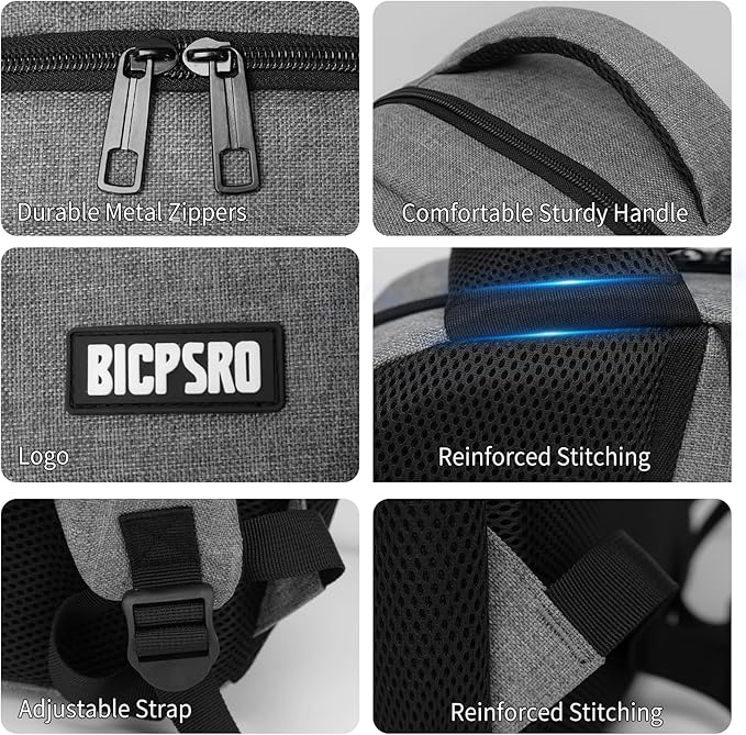 Backpack for School, School Backpack for Boys Girls Teens, College Book Bag, Water Resistant Bookbag, Back Pack for Men Women, Business Work Travel Grey
