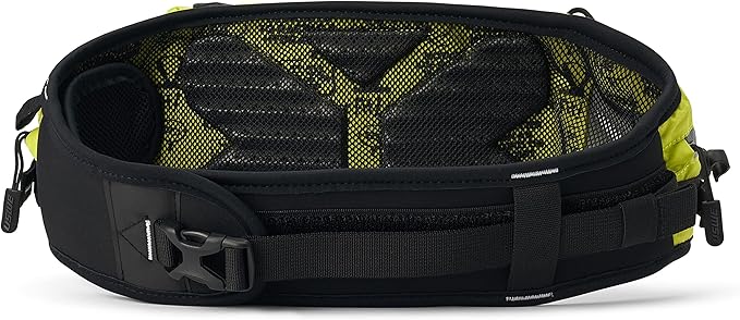 USWE Zulo Hydration Hip Pack - with Organizer and Side Pockets, Bounce Free Hip Belt (Crazy Yellow, 6L)