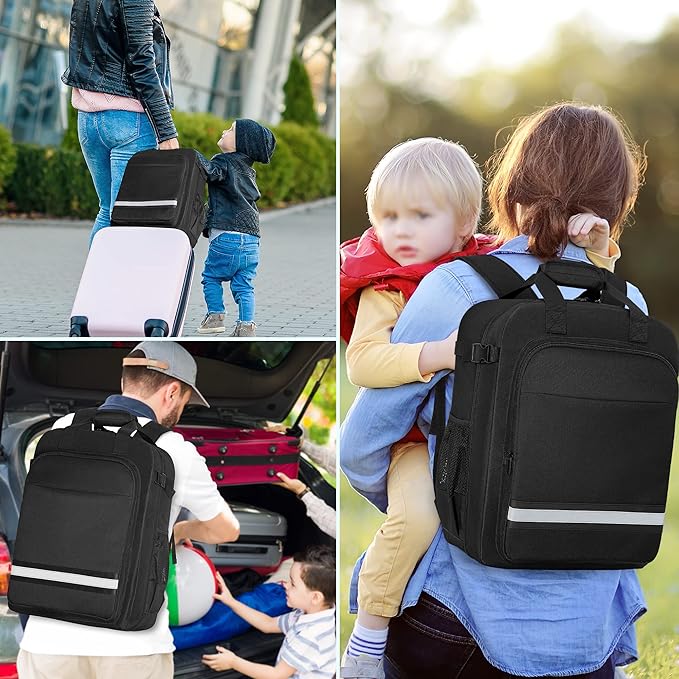 Stroller Travel Bag Compatible with GB Pockit & Pockit Air Plus, Lightweight Backpack for Airplane Travel Essentials and Gate Check, Bag Only
