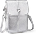 befen Genuine Leather Small Crossbody Bags for Women, Multi Pocket Cell Phone Crossbody Purse with RFID Blocking Card Slots