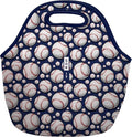 Sok It LunchTote Zippered Bag Insulated Neoprene Caddy (Baseball, Large 4.5 Quart Lunch Tote)