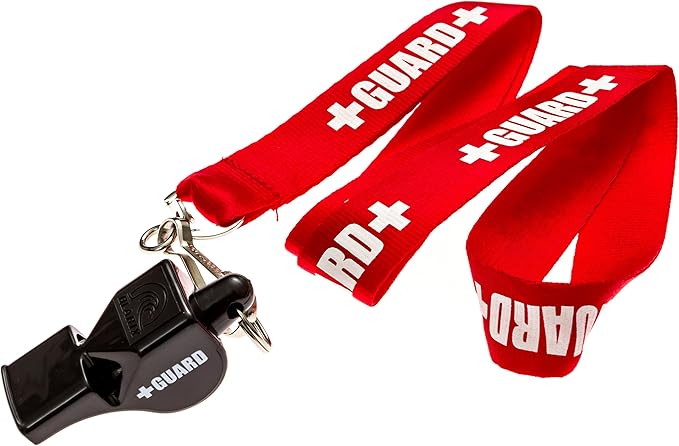 BLARIX Guard Whistle and Lanyard with Print