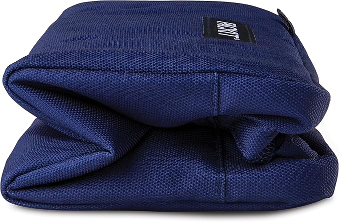 PackIt® Freezable Snack Bag, True Blue, Built with ECOFREEZE® Technology, Foldable, Reusable, Zip Closure, Designed For Keeping Snakcs Fresh On the Go, and Adults of all Ages