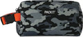 PackIt Freezable Snack Box, Charcoal Camo, Built with ECOFREEZE Technology, Collapsible, Reusable, Zip Closure with Buckle Handle, Great for All Ages and Fresh Snacks on the go