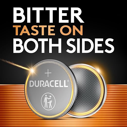 Duracell 2032 Lithium Battery, 9 Count (Pack of 1), Child Safety Features, Compatible with Key Fob, Tea Light Candles and Other Devices, CR2032 Battery