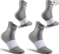 NEENCA Medical Compression Socks for Women & Men Circulation—2 Pairs, Ankle Compression Stockings for Pain Relief, Plantar Fasciitis, Swelling, Running, Nurses, Travel, Pregnancy, Flying. 20-30 mmHg