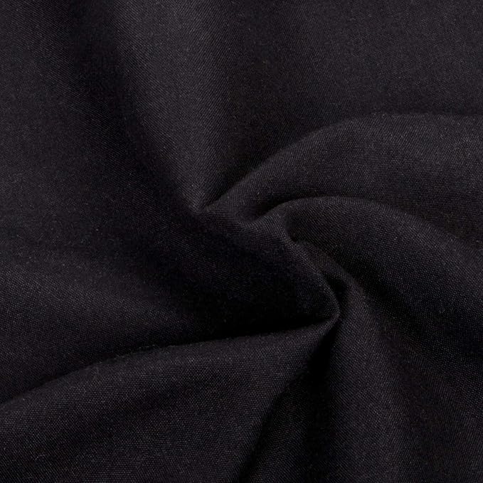NTBAY 2 Pack Pillows with Microfiber Pillowcases, Soft Cotton Down Alternative 13x18 Zippered Pillows for Sleeping in Crib Bed - Machine Washable - Breathable Travel Pillows, Black