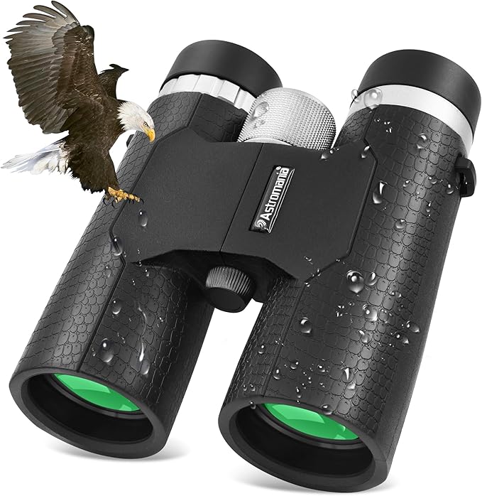 Astromania 8x42 Compact Binoculars -BK7 Prism -Gifts for Traveling, Wildlife, Bird Watching, Camping and Sport Games, Concerts and Theater