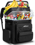 Backpack Cooler Insulated Leak Proof for Men Women 50 Cans Soft Cooler Backpack Insulated Waterproof Large Capacity Coolers Bag Portable for Lunch Camping Travel Picnic Hiking