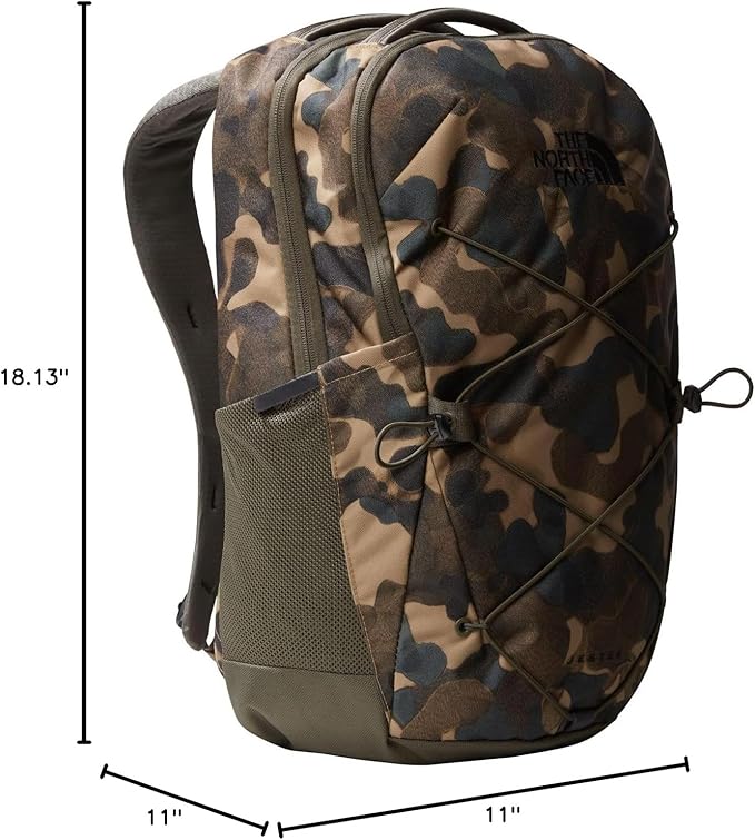 The North Face Jester Everyday Laptop Backpack, Utility Brown Camo Texture Print/New Taupe Green, One Size