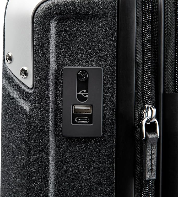 Travelpro Platinum Elite Hardside Expandable Carry on Luggage, 8 Wheel Spinner, TSA Lock, Hard Shell Polycarbonate Suitcase, Shadow Black, Carry on 21-Inch
