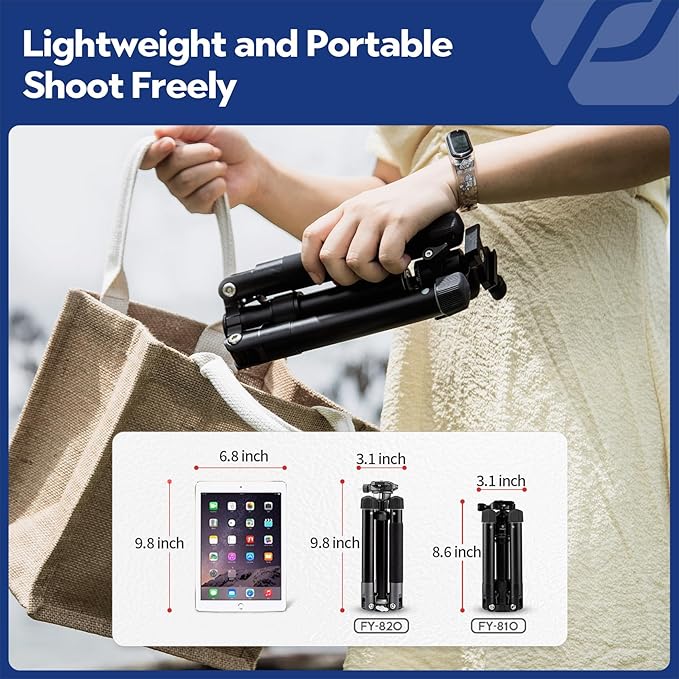 Fotopro FY820 Mini Travel Tripod (Pink)