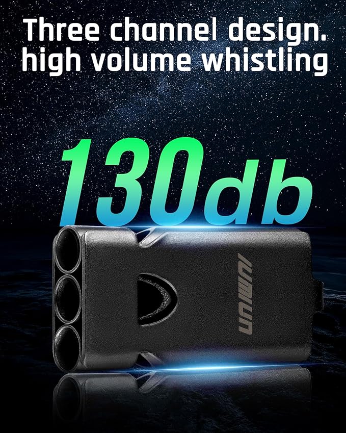 Emergency Survival Whistle Lifeguard Safety Whistle for Outdoor Camping Hiking-Loud Whistle up to 120~130db