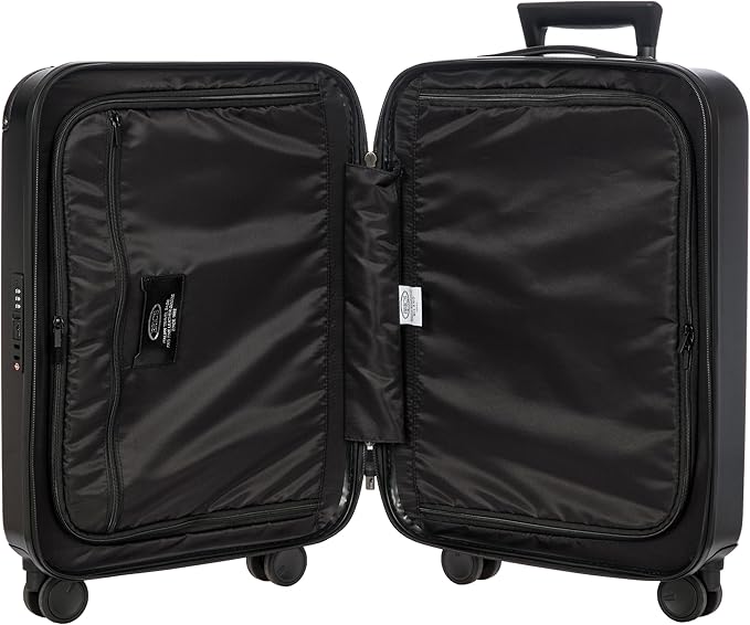 Bric's Amalfi 21" Spinner Luggage Lightweight Expandable Suitcase Carry-On Approved
