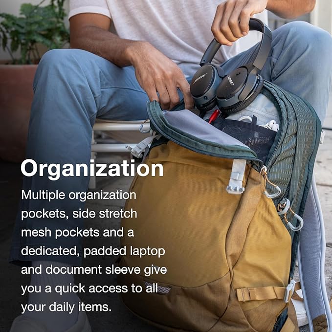 Osprey Nebula Commuter Backpack, Alpaca Tan/Latte Brown Heather