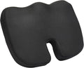 VEVOR Seat Cushion, Memory Foam Seat Chair Cushion for Pressure Relief, Soft & Breathable Wheelchair Seat Pad with Removable Cover for Travel, Office, Car, Airplane - Lightweight and Portable