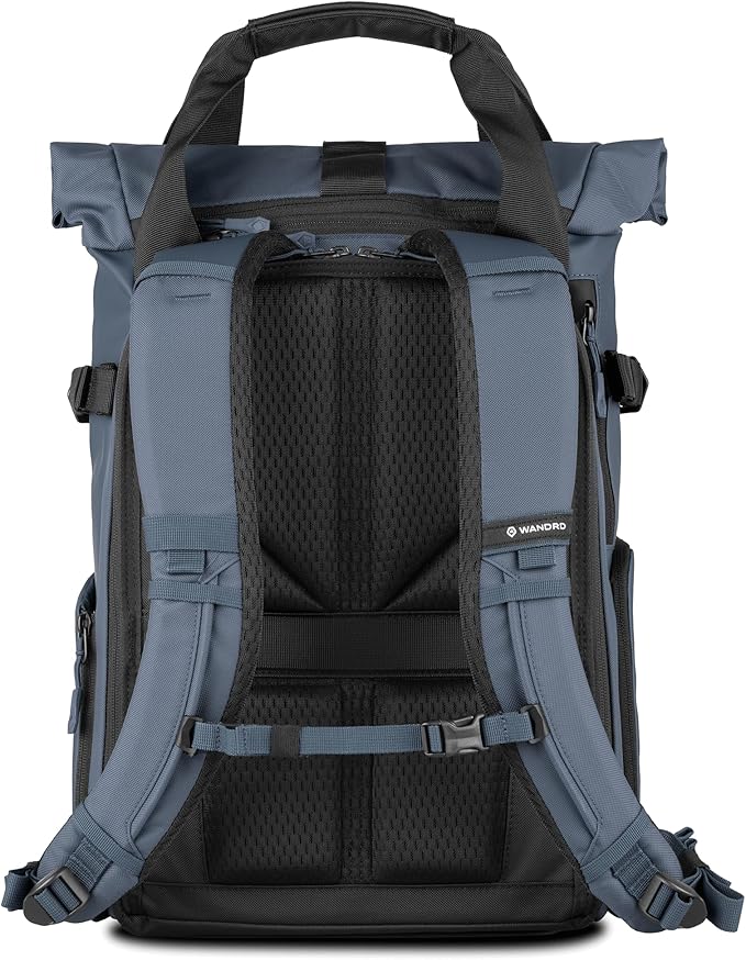 WANDRD All New PRVKE 15L V4 Camera Backpack: Built-In Camera Cube Travel Backpack with Quick Side Access, Rolltop Expansion, Clamshell Opening, Magnetic Tote Handles