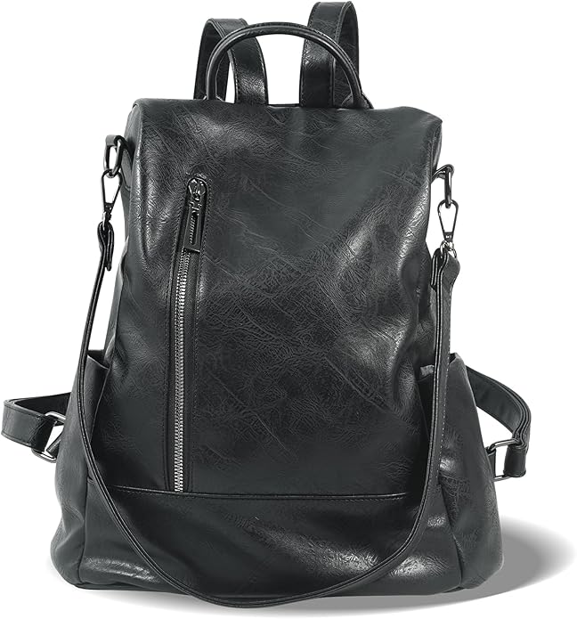 Women Backpack Purse PU Leather Anti-theft Casual Shoulder Bag Fashion Ladies Satchel Bags