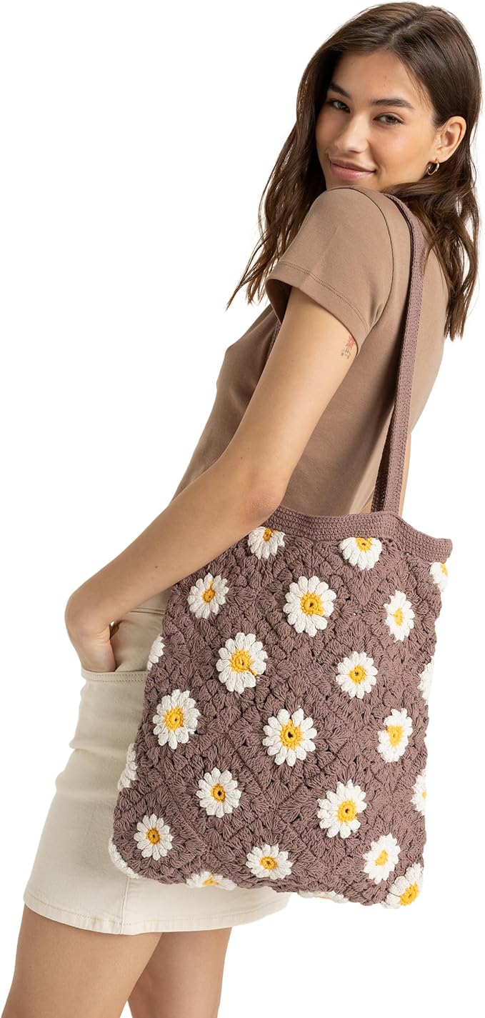 Roxy Women's Beach Tote Bag | Travel | Vacation | Straw | Lightweight | Breathable