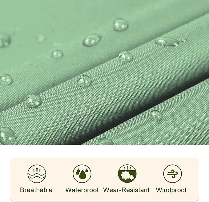 SaphiRose Unisex Rain Poncho Raincoat Hooded for Adults Women with Pockets