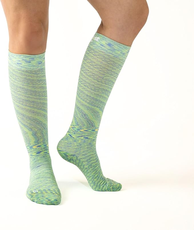 Medical Grade Compression Socks for Men & Women 15-20 mmHg by OrthoSleeve (Nebula, Small)