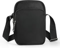 BROADREAM Small Crossbody Bag Men Women, Anti-Theft Crossbody Sling bags - Mini Shoulder Travel Bag for Hiking Sports