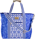 Lilly Pulitzer Picnic & Beach Cooler Bag, Insulated Soft Cooler with Adjustable Strap, Zippered Top & Pocket, Large for Groceries or Travel, Safari Party