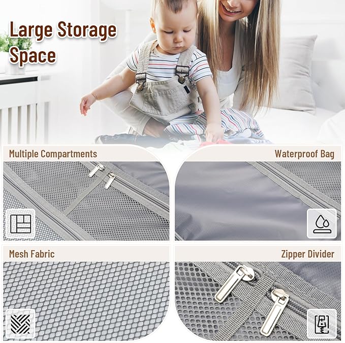 22 Inch TSA Lock Luggage with Seat for Adults and Kids,Check in Lockable Spinner Wheels Suitcase with Belt and Cover (TSA Luggage with Child Seat White)