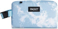 PackIt® Freezable Snack Box, Blue Sky, Built with ECOFREEZE® Technology, Collapsible, Reusable, Zip Closure with Buckle Handle, Designed For Work Snacks, Fresh Snacks On the Go, Adults, and All Ages