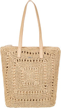 Roxy Women's Beach Tote Bag | Travel | Vacation | Straw | Lightweight | Breathable